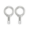 PATIKIL Lifting Shoulder Eye Bolts, 2 Pack M10x40 Screw Bolt
