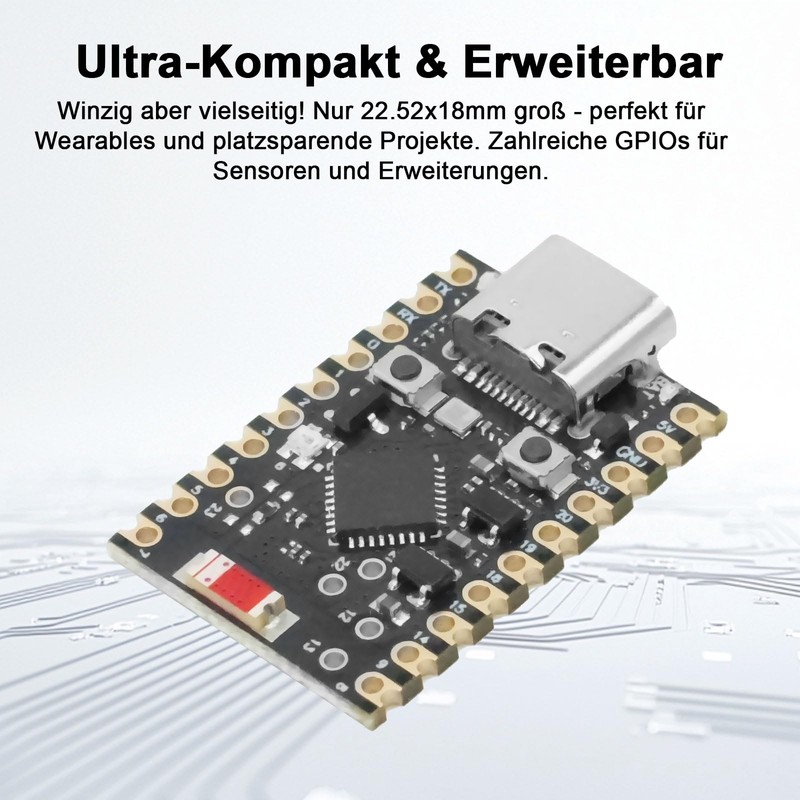 AYWHP ESP32-C6 Mini Development Board, ESP32 WiFi Bluetooth Board with