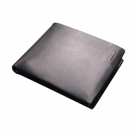 Maitre - Leder Geldbörse mit RFID Schutz, Münzfach & Scheinfach für Herren - Portemonnaie mit Kreditkartenfächern - Abtweiler Galbert, Schwarz