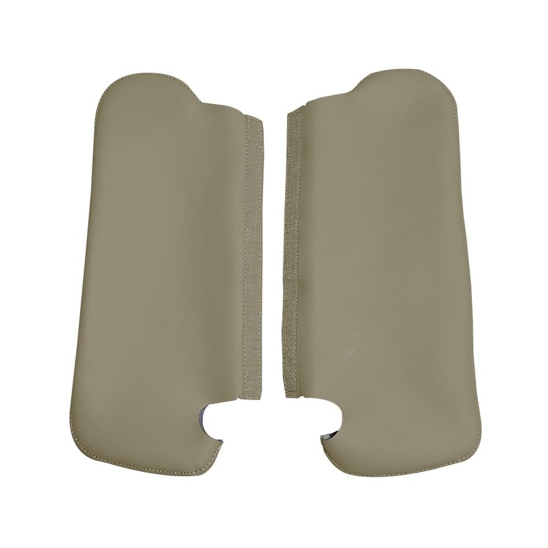 Zieichy Driver Passenger Sun Visor Replacement Cover Fit for Toyota