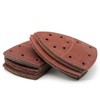 60 pieces of sandpaper triangular sander, 11-hole, 105 x 152