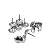 500Pcs Upholstery Tacks, BetterJonny Decorative Furniture Nails Pins Sliver Metal