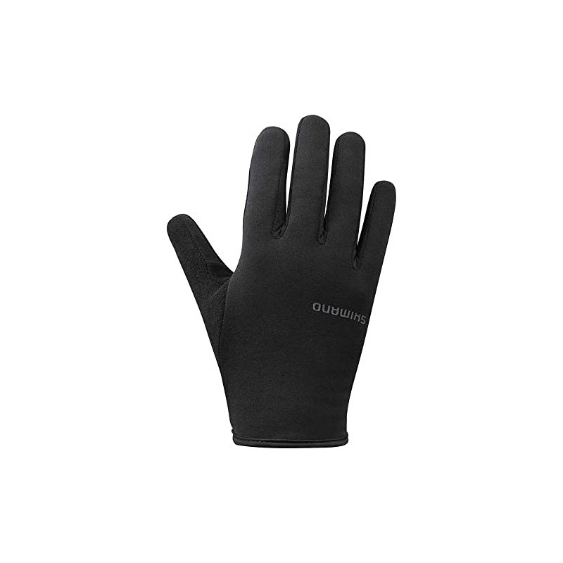 SHIMANO Cycling Gloves Light Thermal Gloves Black M