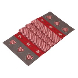 FRANK FLECHTWAREN Table runner Alpenglück