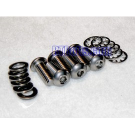 Bolts compatible with Harley 5 or 6 Hole Derby Cover – Big Twin – Sportster - Dyna - Softail - Touring - Trike - Stainless Steel