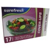 Food Storage Cover-ups, Elastic Stretch-to-Cover Variety Packs, 4-pk Set by