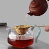 Fine Mesh Strainer, Copper Loose Tea Strainer with Sturdy Handle