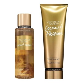 Set Victorias Secret Crema Y Body Locion Coconut Passion - 