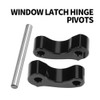 Vkinman Rear Window Latch Hinge Pivots Replacement for Tacoma 1995-2004