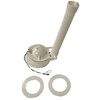 Flush Valve Assembly For One Piece Toilets with 2 Extra