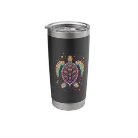 Colorful turtle Stainless Steel Insulated Tumbler
