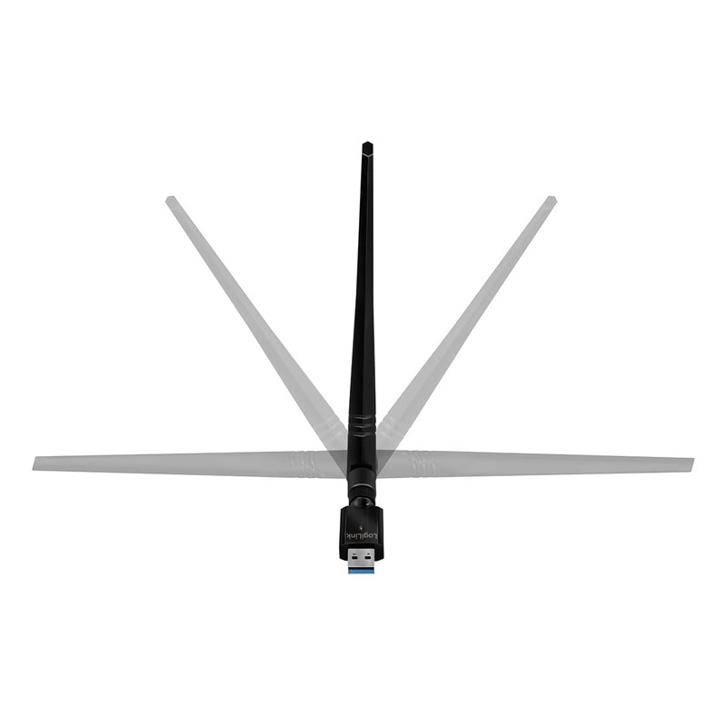 LogiLink WL0246 Wireless LAN 802.11ac USB 3.0 Adapter, 2T2R, with