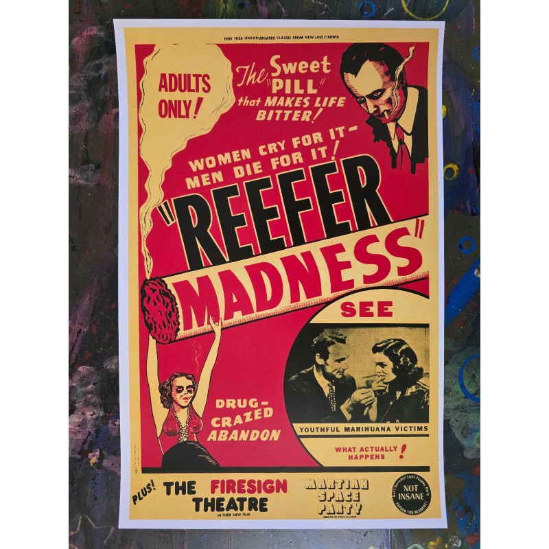 Reefer Madness 11" x 17 Movie Collector's Poster
