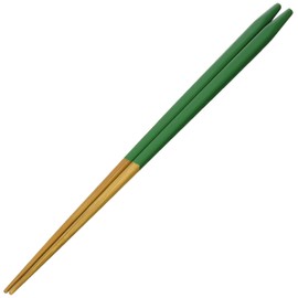 Yamasita Craft Thin Square Chopsticks Made in Japan Green