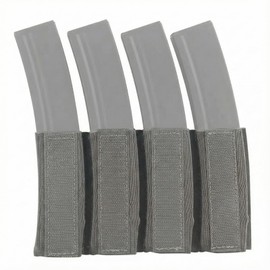 S.T.S.G Magazine Insert SMG Submachine Gun Magazine Airsoft Mag Pouch MP5 MP7 UZI (Gray)
