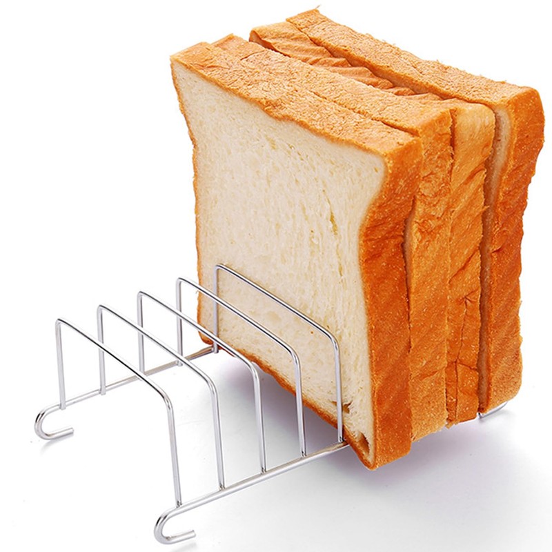 1 Toast Rack, 1 Bread Clip with Magnet, Toast Stand