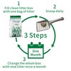 Coobberpet Bamboo Fiber Cat Litter, 100% Natural & Eco-Friendly, Superior