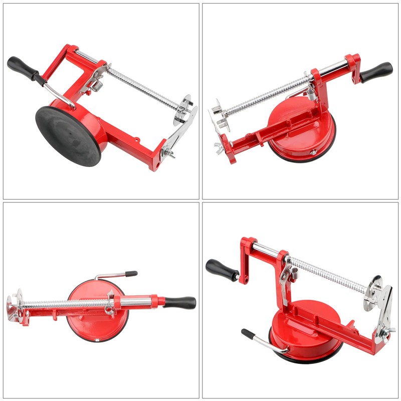 Tornado Potato Spiral Cutter, Stainless Steel Manual Potato Spiral Twister,