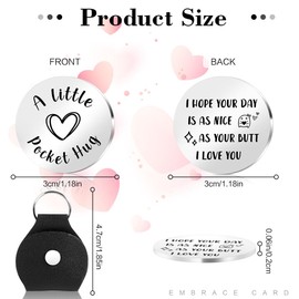 STARKET Valentines Gifts For Husband Valentines Day Gift I Hope Your Day Is As Nice As Your Butt Keychain For Boyfriend Husband Wife Girlfriend Funny I Love You Gift For Wedding Bridal