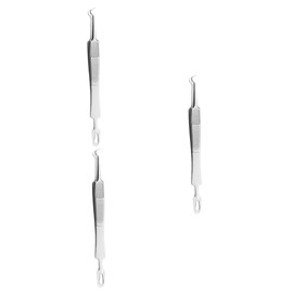 Healeved Sets Blackhead Removal Tool Set Pimple Extractor Tweezers Stainless Steel Pore Vacuum for Face Cleanliness Pcs