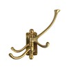 The King's Bay Three Arm Swivel Coat Hook in Polished