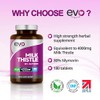Milk Thistle Tablets - High Strength 4000mg Supplement - 180