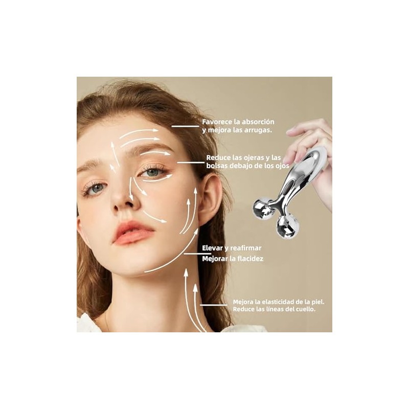 Juego de 2 Piezas Herramientas Faciales - Gua Sha de
