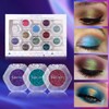 Shcoety 12pcs Infinite Glow optical chameleon eye shadow powder metallic