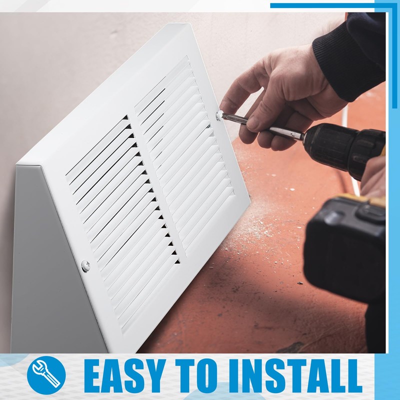 Honeydak 1 Pack Baseboard Vent Covers 14" x 6" Duct