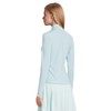 Jamie Sadock Women's Long Sleeve Sunsense Mandarin Collar Base Layer