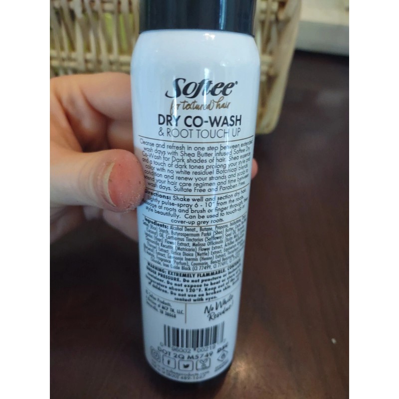 Softee For Textured Hair Dry Co-Washv& Root Touch Up A