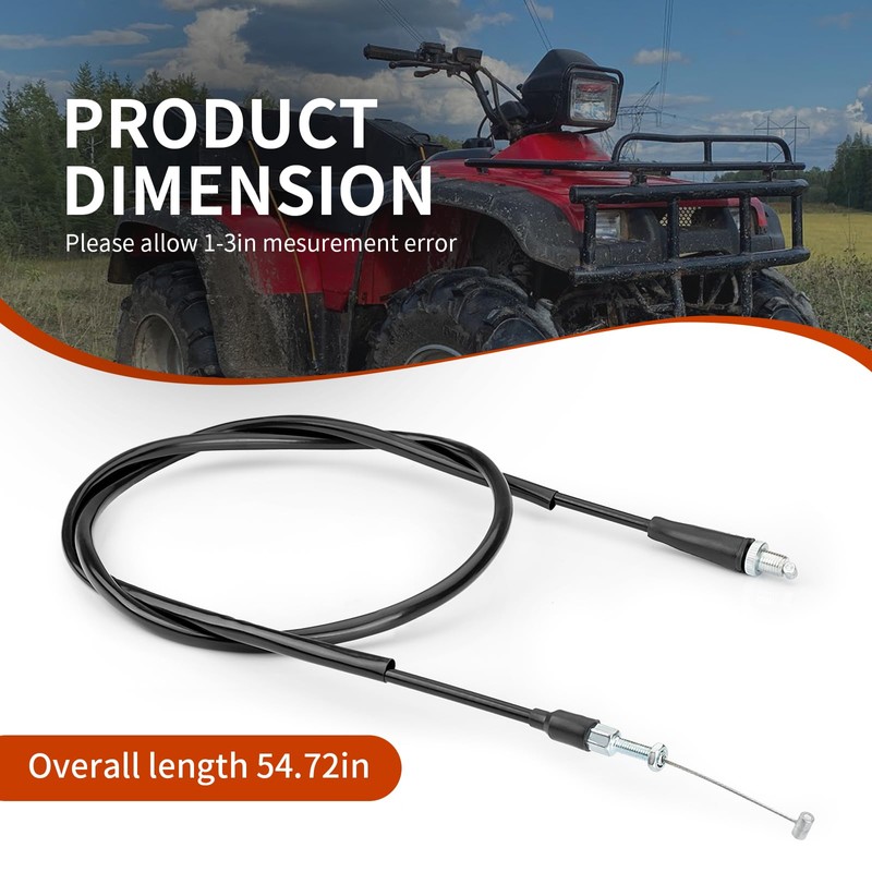 Throttle Cable For Honda Foreman 450 Trx450 Es S Fe
