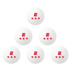 ESPN 3 Star Ping Pong Balls (Set of 6) - Table Tennis Balls Ideal for Kids Games, Family Games, and Game Night