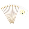 Rhode Island State Handheld Stick Flag 4x6 Inch 12 Pack
