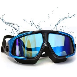 Autbye - Gafas de Natación, Goggles de Natación Anti Niebla UV, Anteojos de Natación Graduadas para Adultos Hombres Mujeres Jóvenes para Interiores y Exteriores