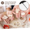 Fondant Shaping Sponge Pad, 2 Pcs Gum Paste Flowers Sponge