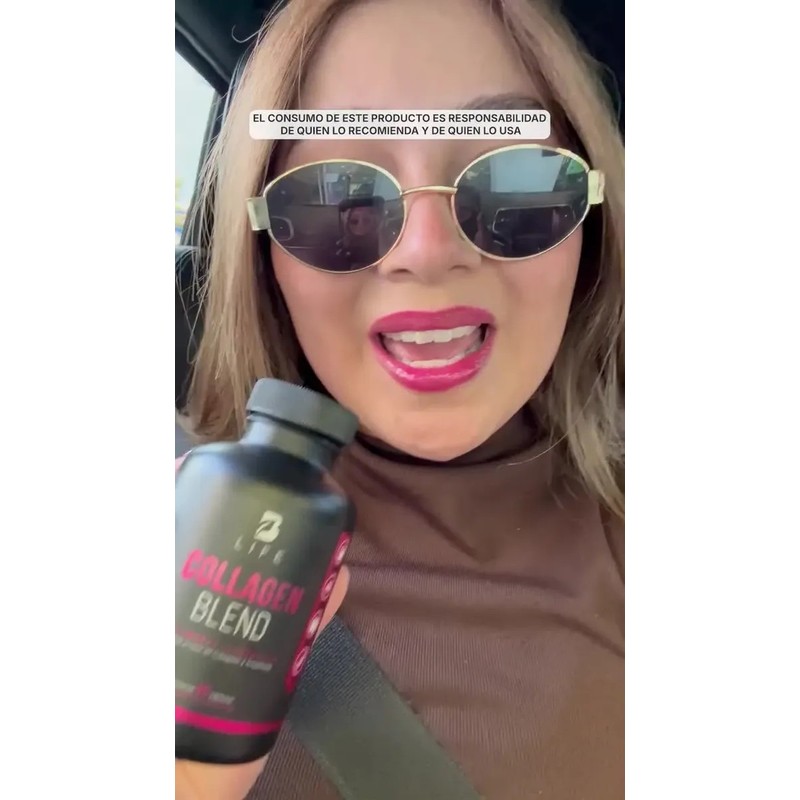 Colágeno Hidrolizado 90 Caps Collagen Blend B Life