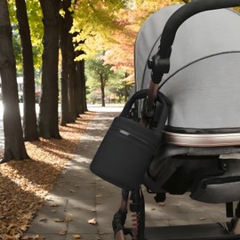 Breastmilk Cooler Bag - Breast Milk Chiller - Breast Milk Chiller with Detachable Strap, Insulated Bottle Bags Fits 2 Large 8oz Bottles for Nursing Mom Daycare