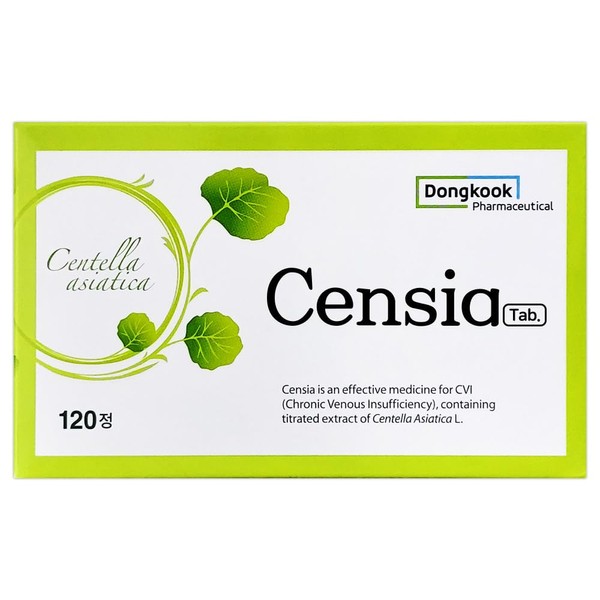 일반 Korea Dongkook Censia 동국제약 센시아 하지정맥류 개선 120T(4month) Centella