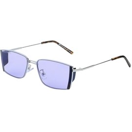 Urban Classics Unisex Sunglasses, Lilac/silver