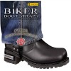 Biker Boot Straps 6" Fire Department Biker Boot Straps