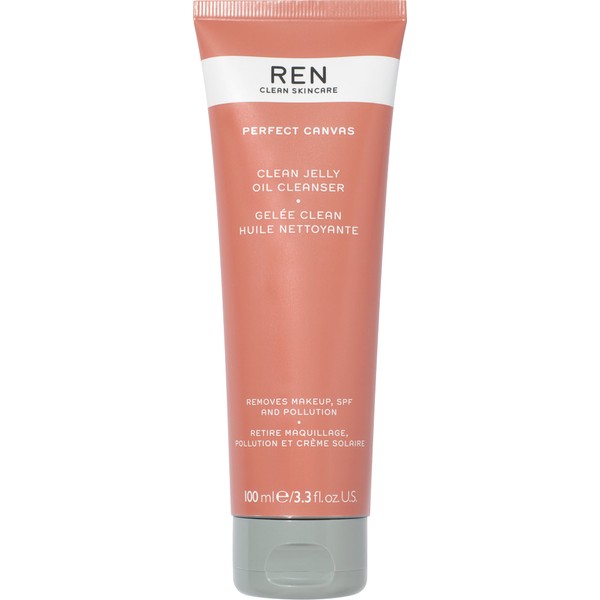 REN Clean Skincare Perfect Canvas Clean Jelly Oil Cleanser, 100 ml