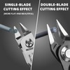 MOSSCO Model Nippers, Ultra-thin Single-edge Nippers for Advancers Repair Plastic
