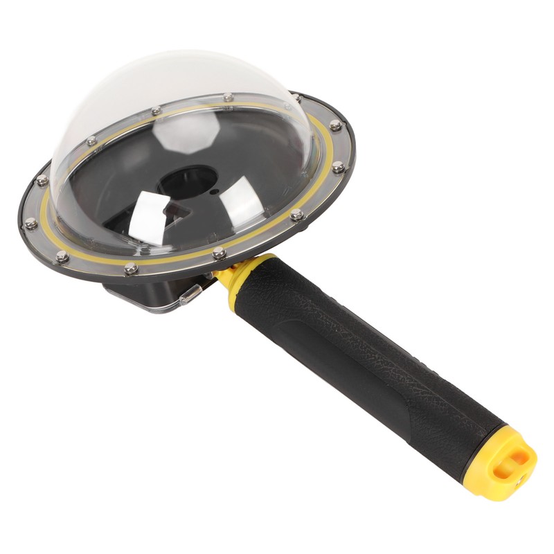 Dome Port IP68 98.4ft Waterproof Underwater Diving Lens Cover Housing