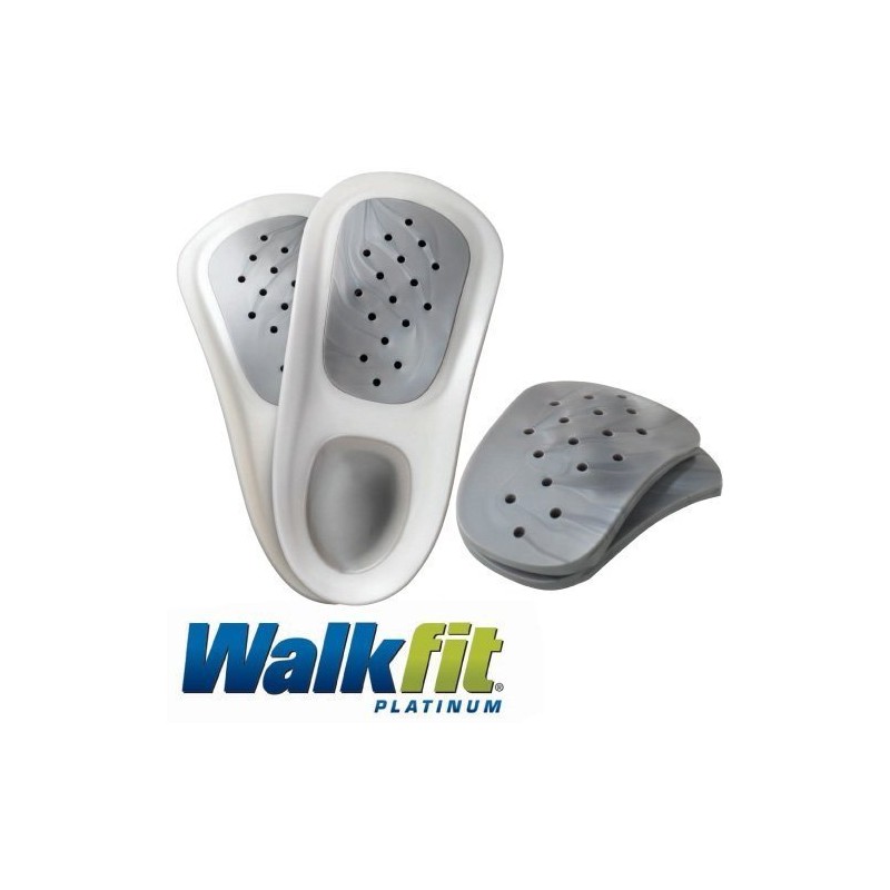 Orthopaedic WalkFit Platinum Insoles (Size 42-43), White