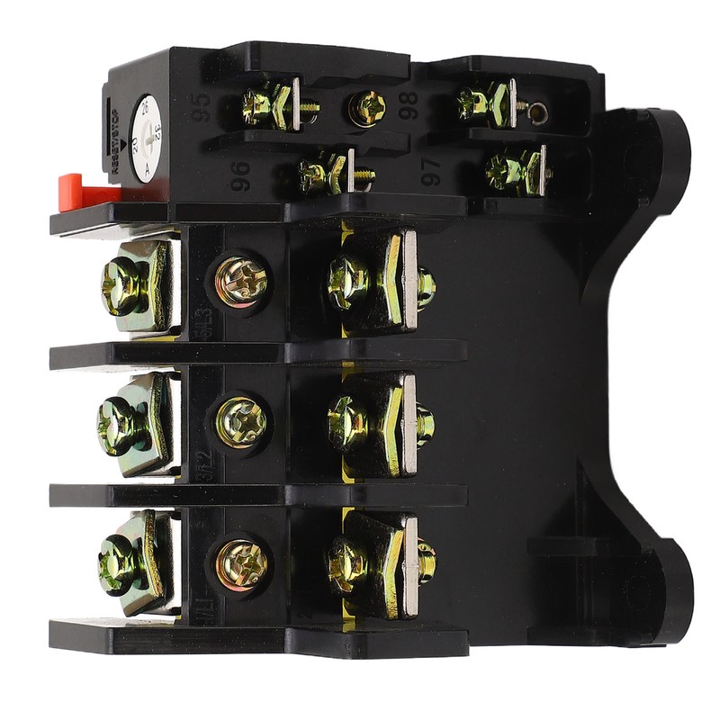 AC400V 20‑32A Thermal Overload Relay Phase Failure Protection Temperature Compensation