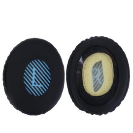 SOVEUG Ear Pads Cushions Replacement for Bose On-Ear 2 (OE2 & OE2i)/ SoundTrue On-Ear (OE)/ SoundLink On-Ear (OE) Headphones (Black)