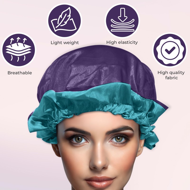 BE BEAUTIFUL EXTENSIONS women Bonnet sleeping bonnet satin night cap
