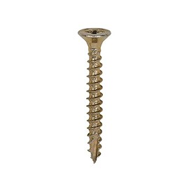 TIMCO Classic Multi-Purpose Screws - PZ - Double Countersunk - 3.0 x 25 - Gold - Box of 200