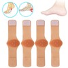 2 Pairs Arch Pad Adhesive Support Silicone Insole Elastic Flat